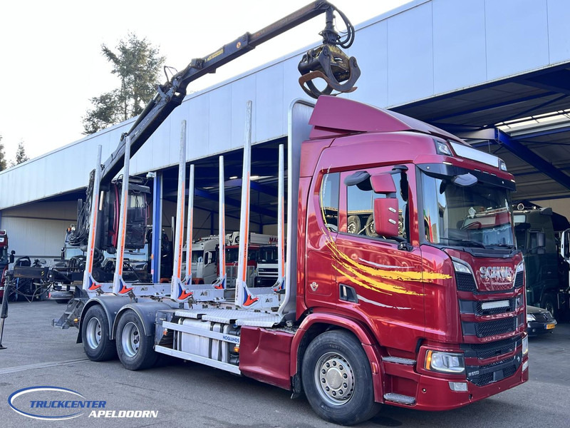 Scania R650 V8 NGS 6x4, Retarder, Jonsered ('18) - شاحنة قطع الأشجار, شاحنة كرين: صور 1 Scania R650 V8 NGS 6x4, Retarder, Jonsered ('18) - شاحنة قطع الأشجار, شاحنة كرين: صور 1