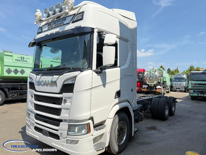 Scania R650 V8 NGS 6x4, Standclima, Retarder, PTO, 9000 Vooras - الشاسيه شاحنة: صور 3 Scania R650 V8 NGS 6x4, Standclima, Retarder, PTO, 9000 Vooras - الشاسيه شاحنة: صور 3