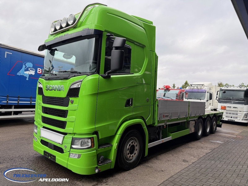 Scania R730 V8 NGS 8x4, Retarder, Machinetransporter - شاحنة نقل سيارات شاحنة: صور 3 Scania R730 V8 NGS 8x4, Retarder, Machinetransporter - شاحنة نقل سيارات شاحنة: صور 3