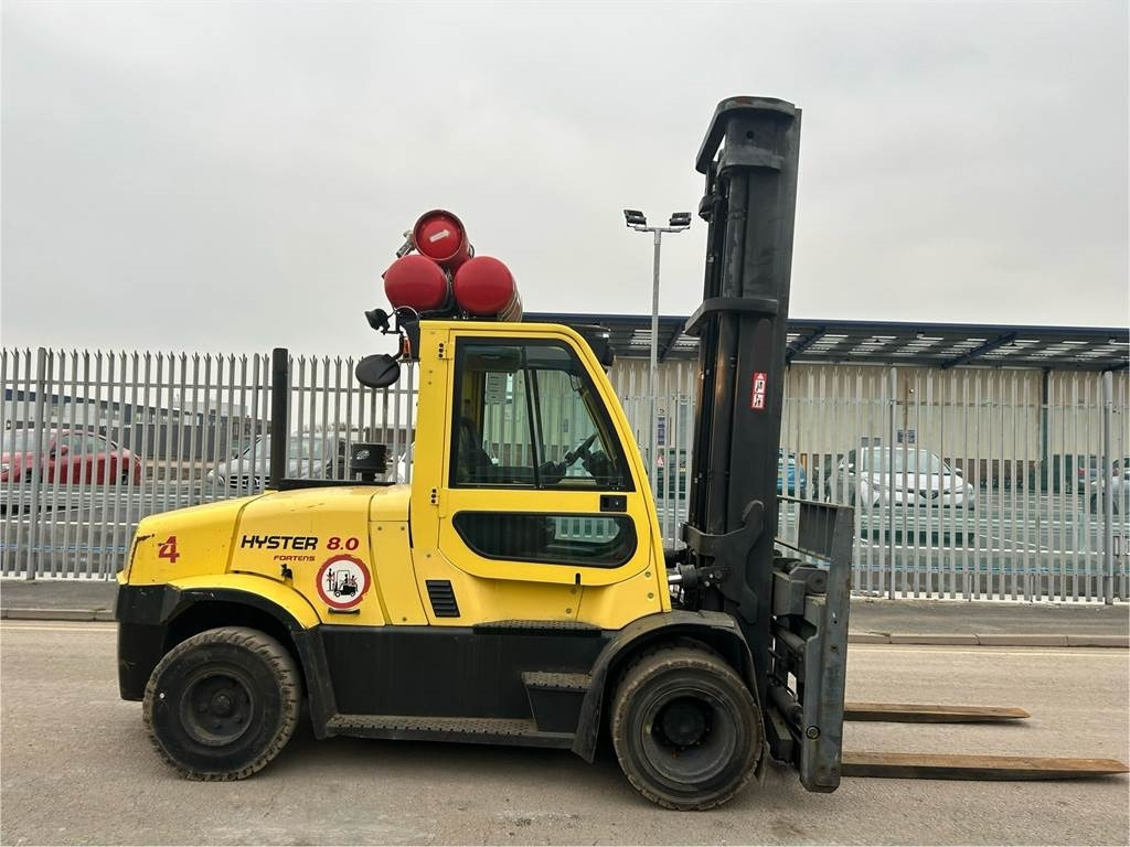 Hyster H8.0FT9 - رافعة شوكية تعمل بالغاز: صور 4 Hyster H8.0FT9 - رافعة شوكية تعمل بالغاز: صور 4