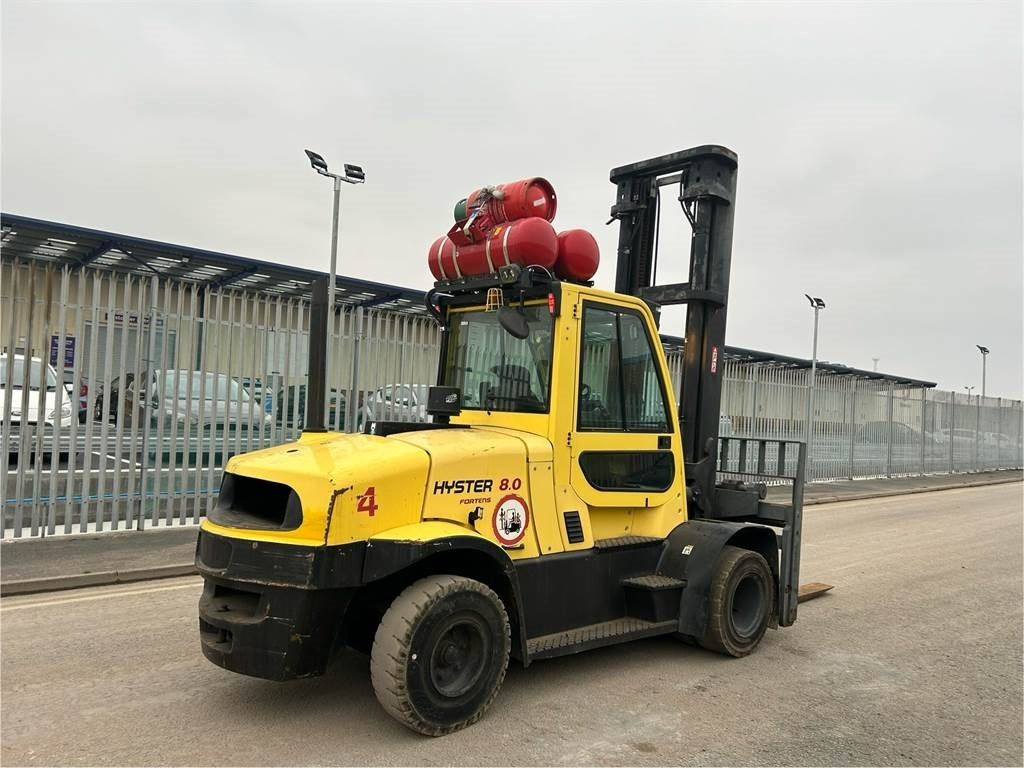 Hyster H8.0FT9 - رافعة شوكية تعمل بالغاز: صور 5 Hyster H8.0FT9 - رافعة شوكية تعمل بالغاز: صور 5