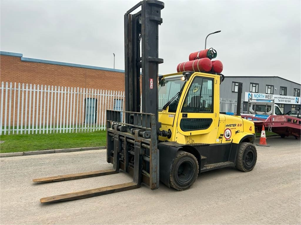 Hyster H8.0FT9 - رافعة شوكية تعمل بالغاز: صور 2 Hyster H8.0FT9 - رافعة شوكية تعمل بالغاز: صور 2