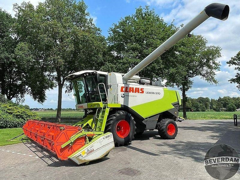 Claas Lexion 570 ALLRAD - حصادة شاملة: صور 1 Claas Lexion 570 ALLRAD - حصادة شاملة: صور 1