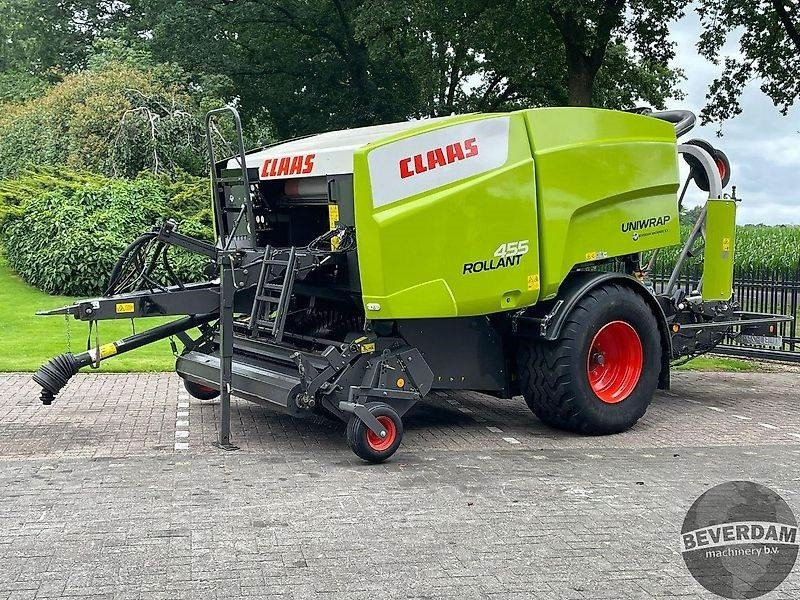 Claas Rollant 455 Uniwrap - مكبس البالات المستطيله: صور 1 Claas Rollant 455 Uniwrap - مكبس البالات المستطيله: صور 1