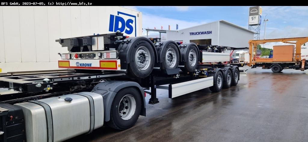 Krone Sattelauflieger Container Chassi SDC 27 eLTU5-2 Krone Sattelauflieger Container Chassi SDC 27 eLTU5-2 - شاحنات الحاويات/ جسم علوي قابل للتغيير نصف مقطورة: صور 2 Krone Sattelauflieger Container Chassi SDC 27 eLTU5-2 Krone Sattelauflieger Container Chassi SDC 27 eLTU5-2 - شاحنات الحاويات/ جسم علوي قابل للتغيير نصف مقطورة: صور 2