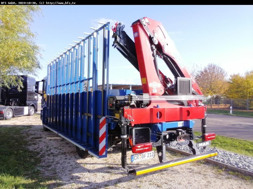 MAN TGM (TG3) 18.320 4x2 BL CH Glastransporter Hegla - شاحنات مسطحة, شاحنة كرين: صور 3 MAN TGM (TG3) 18.320 4x2 BL CH Glastransporter Hegla - شاحنات مسطحة, شاحنة كرين: صور 3