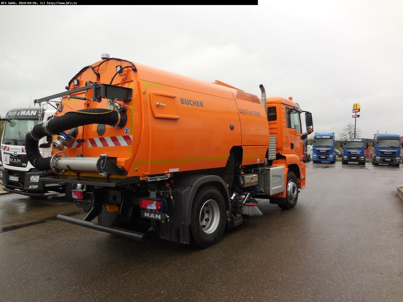 MAN TGS 18.420 4X2 BL Bucher OF 8000 TWIN beidseitig - سياره كنس شوارع: صور 2 MAN TGS 18.420 4X2 BL Bucher OF 8000 TWIN beidseitig - سياره كنس شوارع: صور 2