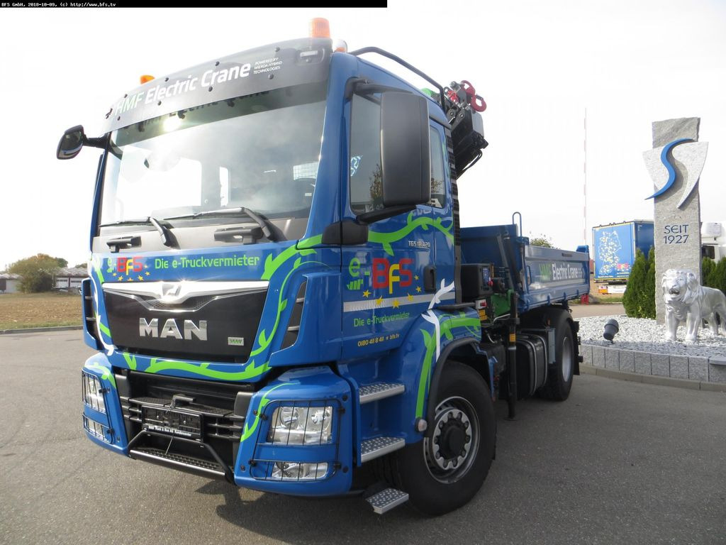 MAN TGS 18.420 4x4H BL HMF,Elektrokran 1820 K4 RC - قلابات: صور 1 MAN TGS 18.420 4x4H BL HMF,Elektrokran 1820 K4 RC - قلابات: صور 1