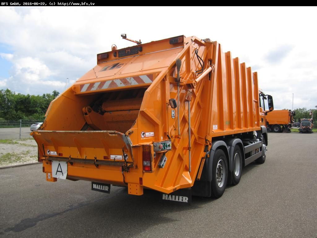 MAN TGS 28.320 6x2-4 BL Sperrmüll Haller M21 x1 C oh - شاحنة القمامة: صور 2 MAN TGS 28.320 6x2-4 BL Sperrmüll Haller M21 x1 C oh - شاحنة القمامة: صور 2