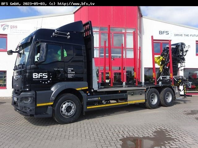 MAN TGS (TG3) 33.510 6x4 BL CH Loglift Holzladekran - شاحنة قطع الأشجار: صور 2 MAN TGS (TG3) 33.510 6x4 BL CH Loglift Holzladekran - شاحنة قطع الأشجار: صور 2