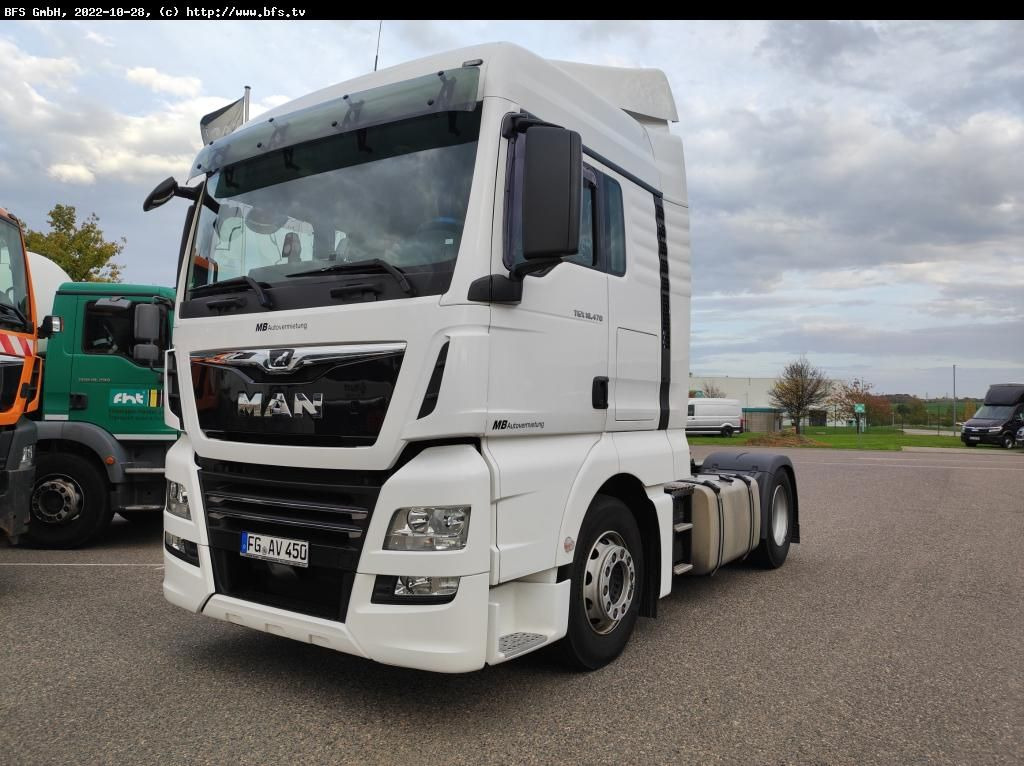 MAN TGX 18.470 4x2 BLS Sattelzugamschine Standard - شاحنة جرار: صور 1 MAN TGX 18.470 4x2 BLS Sattelzugamschine Standard - شاحنة جرار: صور 1