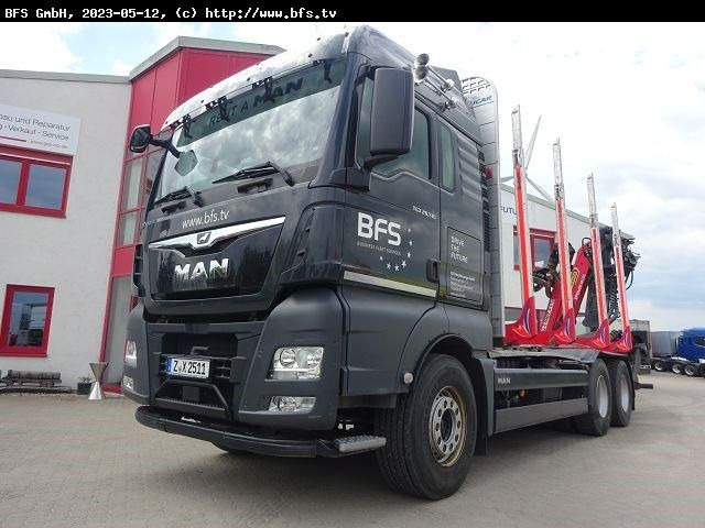 MAN TGX 26.510 6x4 BL Kurzholz, Sicherheitspaket Plu - شاحنة قطع الأشجار: صور 1 MAN TGX 26.510 6x4 BL Kurzholz, Sicherheitspaket Plu - شاحنة قطع الأشجار: صور 1