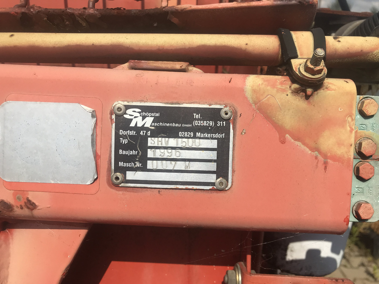 سترو التقطيع Hand-made SCHOPSTAL MASCHINEN SM: صور 10 سترو التقطيع Hand-made SCHOPSTAL MASCHINEN SM: صور 10