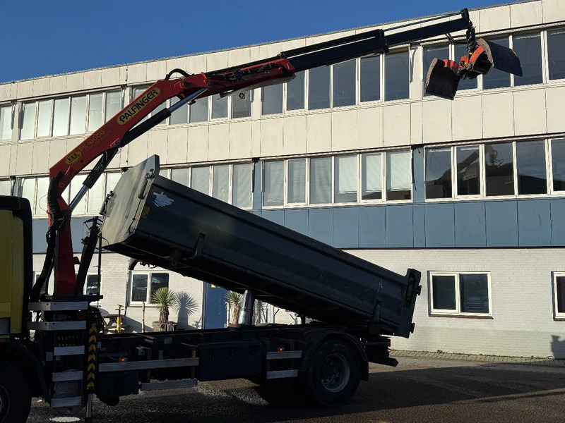 DAF CF 75.250 4X2 + PALFINGER PK10000 + 3-SIDE TIPPER 12 TON - قلابات, شاحنة كرين: صور 3 DAF CF 75.250 4X2 + PALFINGER PK10000 + 3-SIDE TIPPER 12 TON - قلابات, شاحنة كرين: صور 3