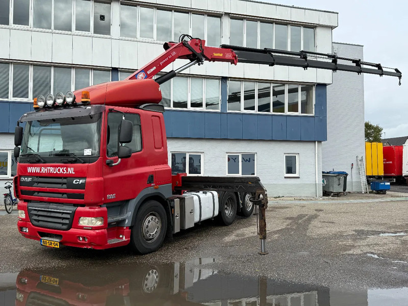 DAF CF 85.410 6X2 EURO 5 + HMF 3000K6 + REMOTE CONTROL - شاحنة جرار: صور 2 DAF CF 85.410 6X2 EURO 5 + HMF 3000K6 + REMOTE CONTROL - شاحنة جرار: صور 2