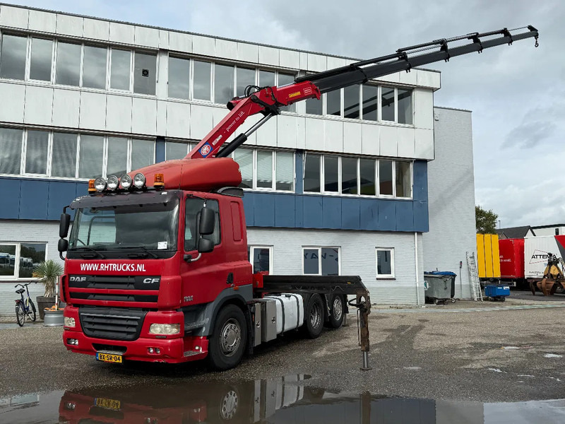 DAF CF 85.410 6X2 EURO 5 + HMF 3000K6 + REMOTE CONTROL - شاحنة جرار: صور 1 DAF CF 85.410 6X2 EURO 5 + HMF 3000K6 + REMOTE CONTROL - شاحنة جرار: صور 1