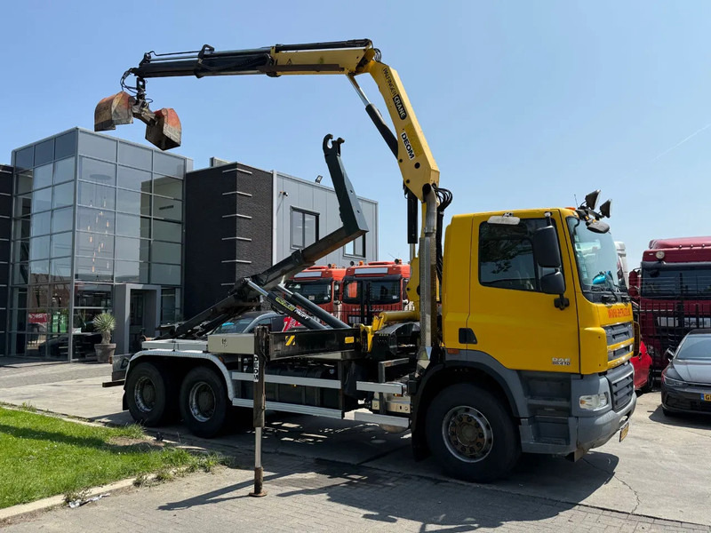 DAF CF 85.410 6X4 - EURO 5 + PALFINGER PK15500 + REMOTE + PALFINGER HOOK - شاحنة ذات الخطاف, شاحنة كرين: صور 2 DAF CF 85.410 6X4 - EURO 5 + PALFINGER PK15500 + REMOTE + PALFINGER HOOK - شاحنة ذات الخطاف, شاحنة كرين: صور 2