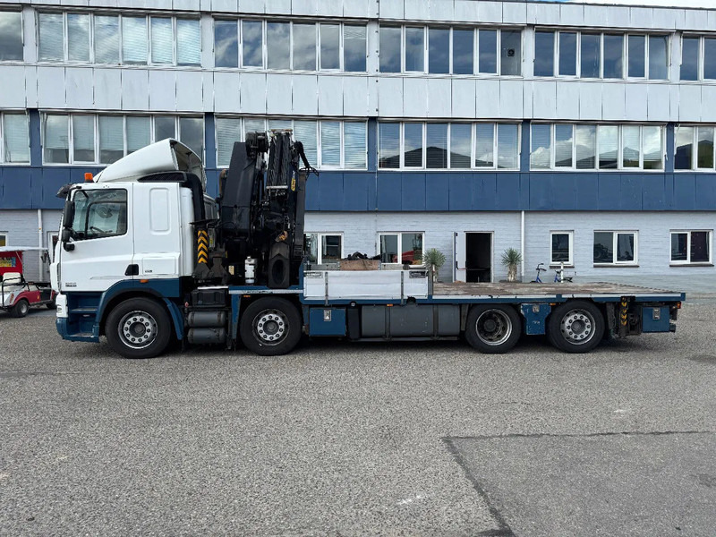 شاحنة كرين DAF CF 85.410 8X2 EURO 5 PALFINGER PK60002 + FLY JIB + REMOTE + TWISTLOCKS: صور 17