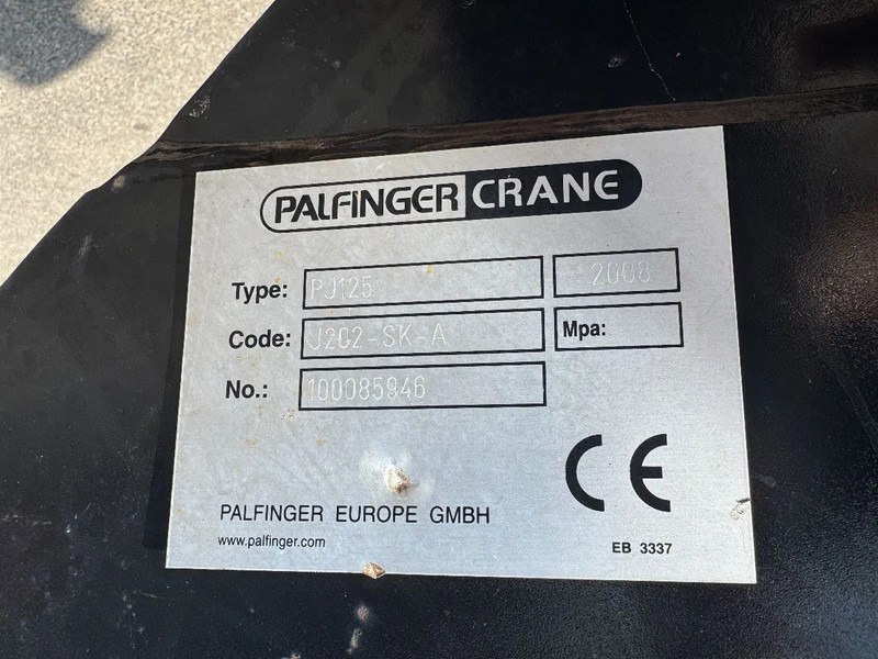 شاحنة كرين DAF CF 85.410 8X2 EURO 5 PALFINGER PK60002 + FLY JIB + REMOTE + TWISTLOCKS: صور 8