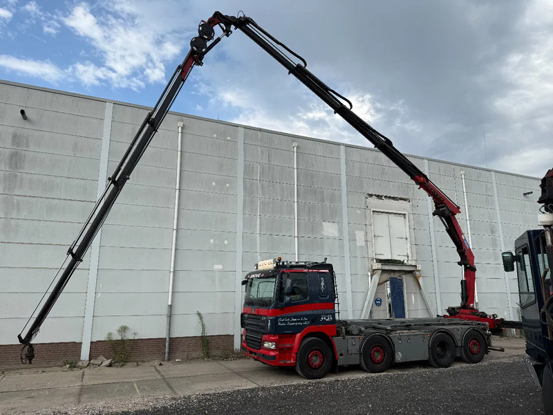 DAF CF 85.460 8X2 + YEAR 2016 HMF CRANE 2620-K4 + FLYJIB + WINCH + REMOTE - شاحنة - نظام الكابلات, شاحنة كرين: صور 4 DAF CF 85.460 8X2 + YEAR 2016 HMF CRANE 2620-K4 + FLYJIB + WINCH + REMOTE - شاحنة - نظام الكابلات, شاحنة كرين: صور 4
