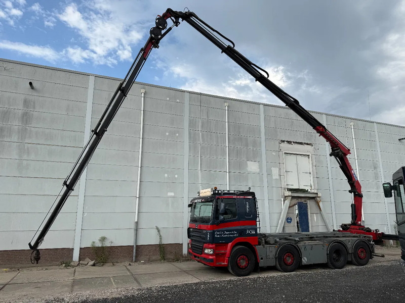 DAF CF 85.460 8X2 + YEAR 2016 HMF CRANE 2620-K4 + FLYJIB + WINCH + REMOTE - شاحنة - نظام الكابلات, شاحنة كرين: صور 5 DAF CF 85.460 8X2 + YEAR 2016 HMF CRANE 2620-K4 + FLYJIB + WINCH + REMOTE - شاحنة - نظام الكابلات, شاحنة كرين: صور 5