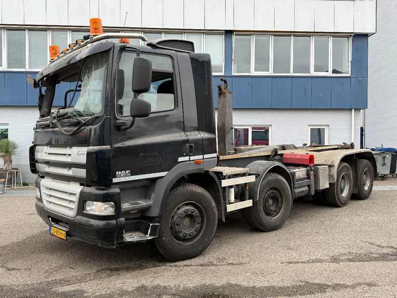 DAF CF 85.460 8X4 EURO 5 - FULL STEEL SUSP. - MANUAL GEAR - BIG AXLES + VDL HOOKLIFT - شاحنة ذات الخطاف: صور 1 DAF CF 85.460 8X4 EURO 5 - FULL STEEL SUSP. - MANUAL GEAR - BIG AXLES + VDL HOOKLIFT - شاحنة ذات الخطاف: صور 1