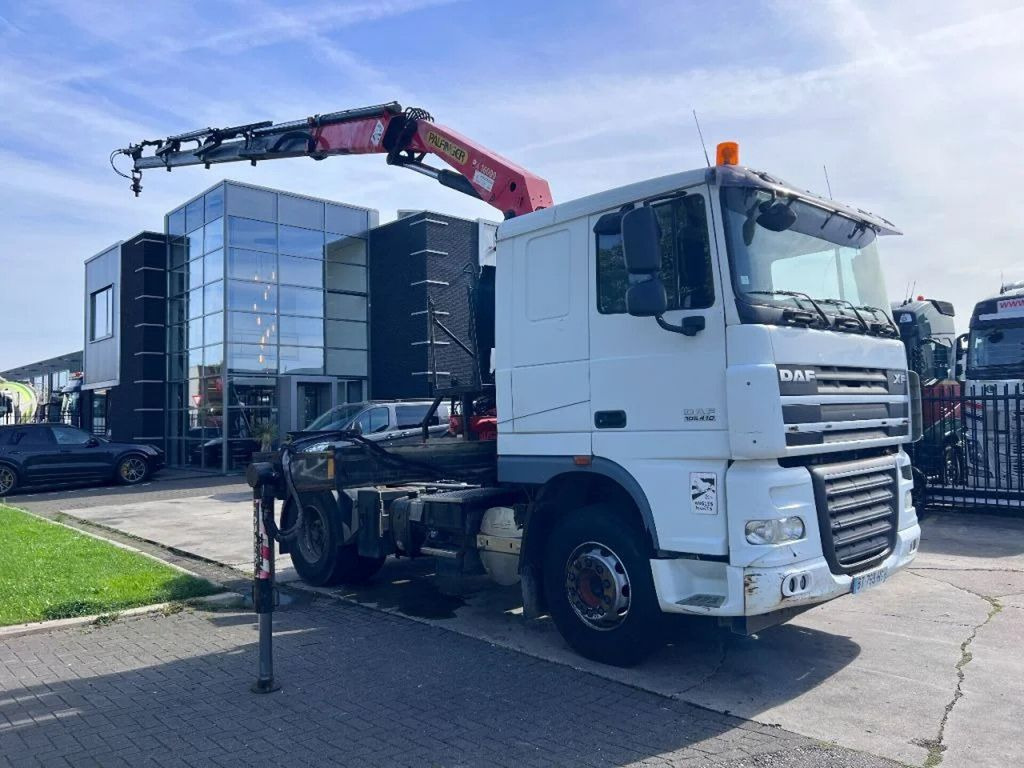 DAF XF 105.410 4X2 EURO 5 MANUAL + PALFINGER PK16000 - شاحنة كرين, شاحنة جرار: صور 1 DAF XF 105.410 4X2 EURO 5 MANUAL + PALFINGER PK16000 - شاحنة كرين, شاحنة جرار: صور 1