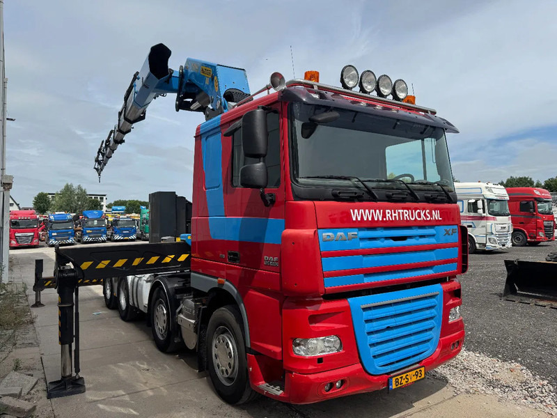 DAF XF 105.460 8X4 PALFINGER PK78002+ REMOTE CONTROL HUB REDUCTION TÜV TILL 03-2026 - شاحنة كرين: صور 2 DAF XF 105.460 8X4 PALFINGER PK78002+ REMOTE CONTROL HUB REDUCTION TÜV TILL 03-2026 - شاحنة كرين: صور 2