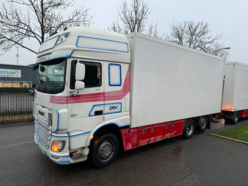 DAF XF 510 6X2 - EURO 6 + RETARDER + ZEPRO LIFT + REMOTE - بصندوق مغلق شاحنة: صور 1 DAF XF 510 6X2 - EURO 6 + RETARDER + ZEPRO LIFT + REMOTE - بصندوق مغلق شاحنة: صور 1