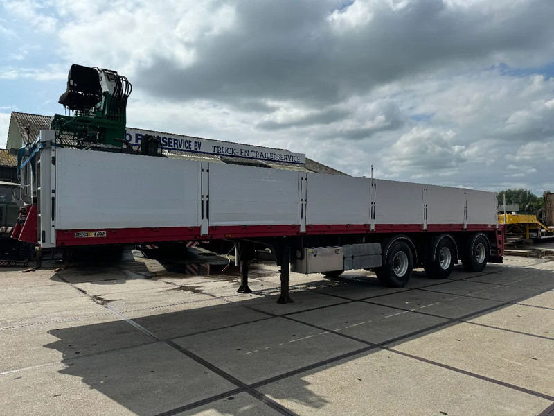 Floor FLO 18 30 S2 + KENNIS CRANE 3X STEERING AXLE - نصف مقطورة مسطحة: صور 3 Floor FLO 18 30 S2 + KENNIS CRANE 3X STEERING AXLE - نصف مقطورة مسطحة: صور 3