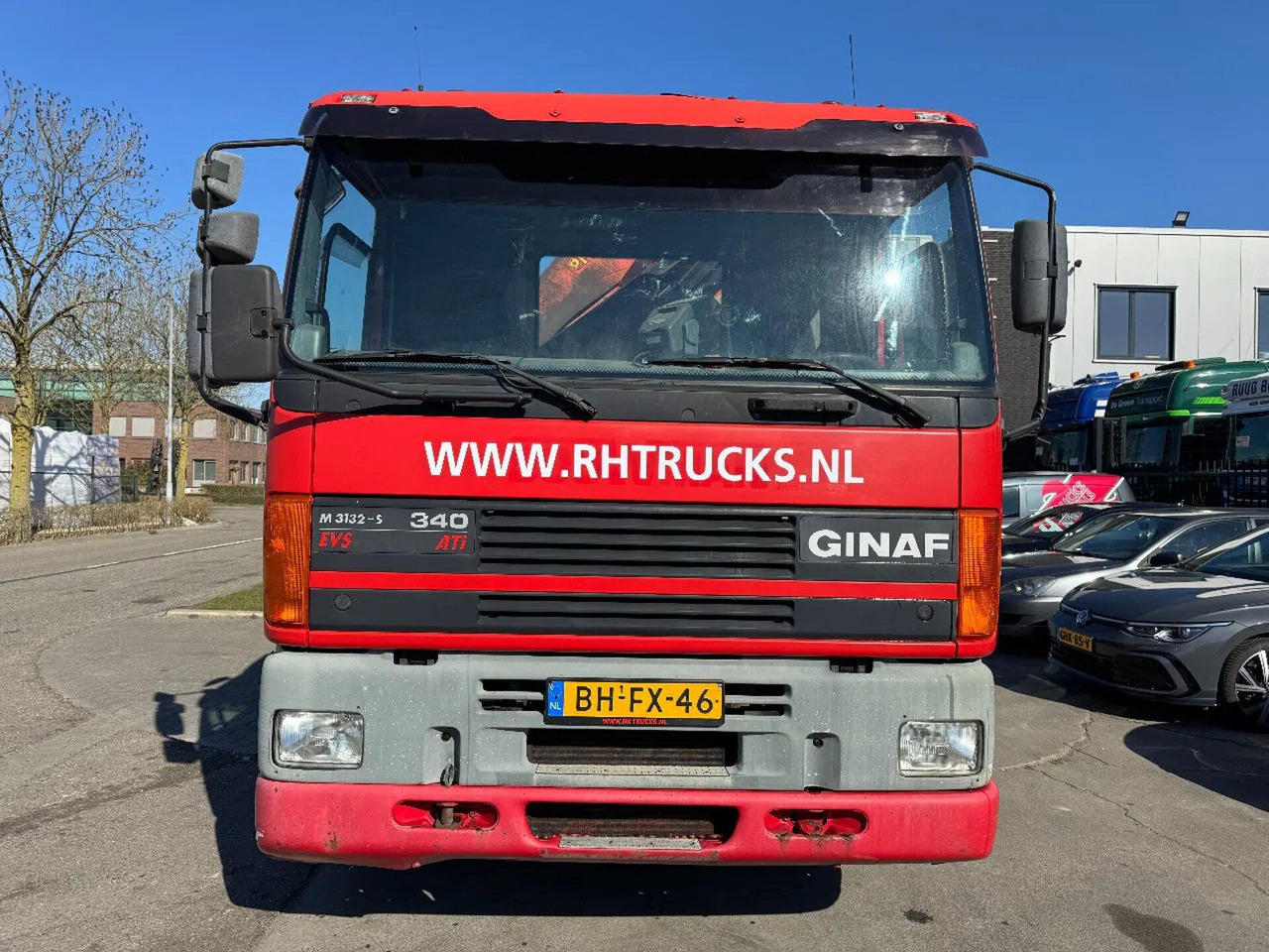 Ginaf M 3232 S 6X2 - EURO 2 + PALFINGER PK19000 + REMO - شاحنة ذات الخطاف, شاحنة كرين: صور 2 Ginaf M 3232 S 6X2 - EURO 2 + PALFINGER PK19000 + REMO - شاحنة ذات الخطاف, شاحنة كرين: صور 2