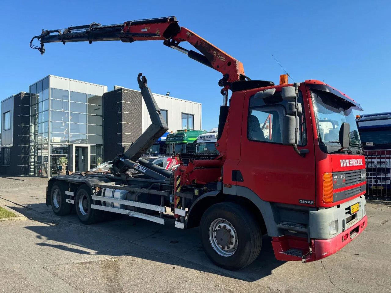 Ginaf M 3232 S 6X2 - EURO 2 + PALFINGER PK19000 + REMO - شاحنة كرين: صور 1 Ginaf M 3232 S 6X2 - EURO 2 + PALFINGER PK19000 + REMO - شاحنة كرين: صور 1