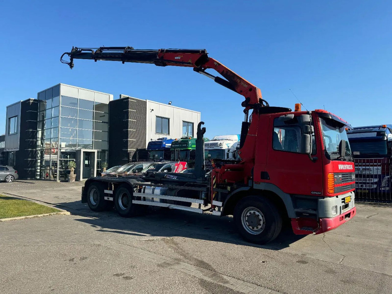 Ginaf M 3232 S 6X2 - EURO 2 + PALFINGER PK19000 + REMO - شاحنة كرين: صور 4 Ginaf M 3232 S 6X2 - EURO 2 + PALFINGER PK19000 + REMO - شاحنة كرين: صور 4