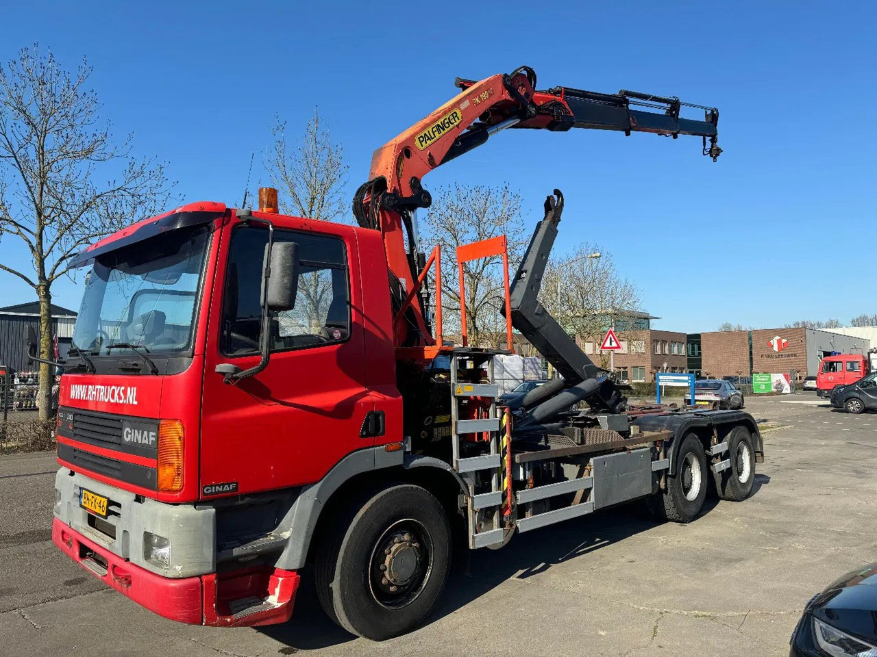 Ginaf M 3232 S 6X2 - EURO 2 + PALFINGER PK19000 + REMO - شاحنة ذات الخطاف, شاحنة كرين: صور 1 Ginaf M 3232 S 6X2 - EURO 2 + PALFINGER PK19000 + REMO - شاحنة ذات الخطاف, شاحنة كرين: صور 1
