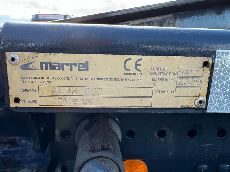 شاحنة ذات الخطاف Iveco Stralis 450 6X4 - EURO 6 + MARREL 20T HOOK: صور 17
