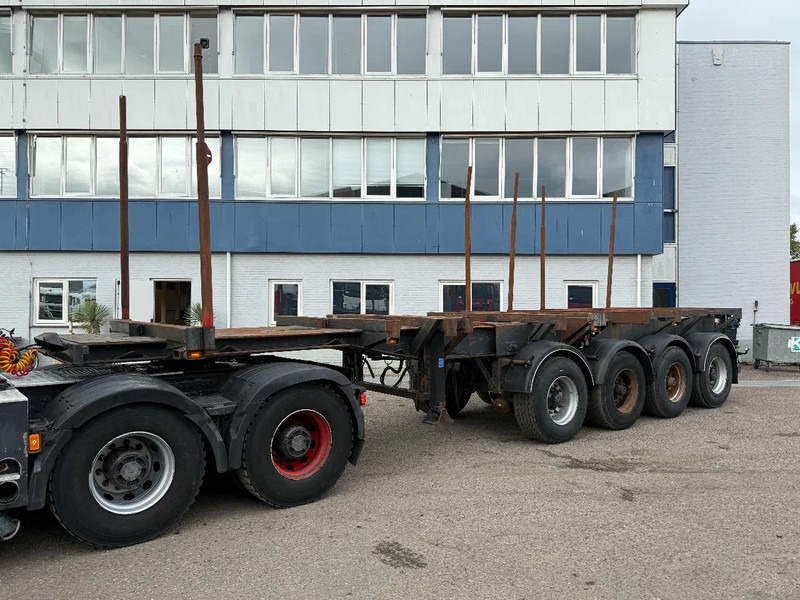 KEL-BERG 4 AXLE - BPW - EXTENDABLE - HOLZ/WOOD/HOUT - نصف مقطورة اخشاب: صور 1 KEL-BERG 4 AXLE - BPW - EXTENDABLE - HOLZ/WOOD/HOUT - نصف مقطورة اخشاب: صور 1