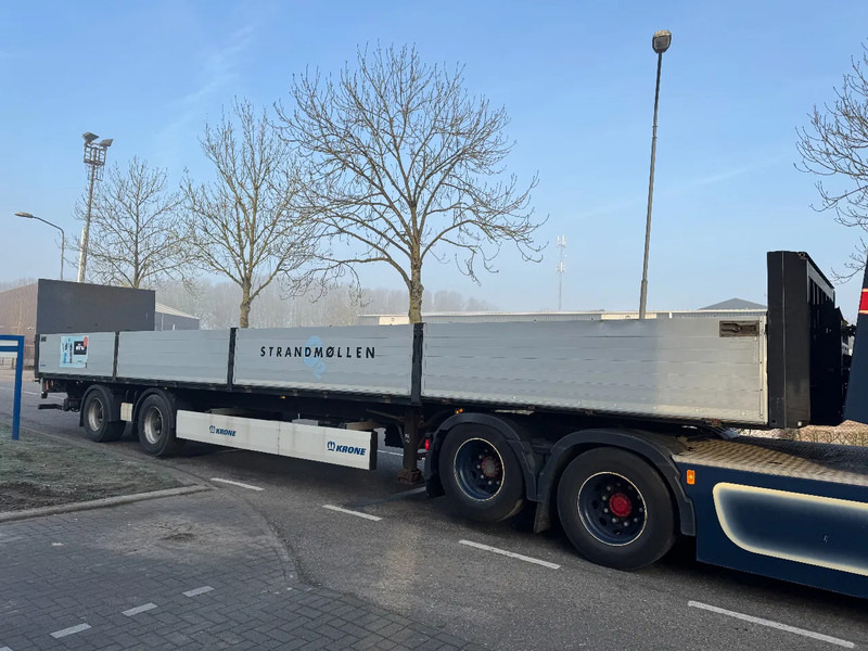 Krone SZ - 2 AXLE BPW + STEERING + ZEPRO Z 2500-150 MA LIFT - نصف مقطورة مسطحة: صور 1 Krone SZ - 2 AXLE BPW + STEERING + ZEPRO Z 2500-150 MA LIFT - نصف مقطورة مسطحة: صور 1