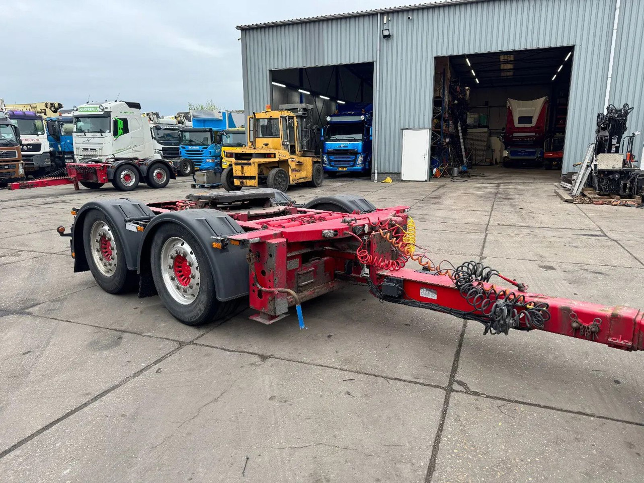 Krone ZZ 2X SAF AXLE UITSCHUIFBARE AANSLUITING - مقطورة دوللي: صور 1 Krone ZZ 2X SAF AXLE UITSCHUIFBARE AANSLUITING - مقطورة دوللي: صور 1