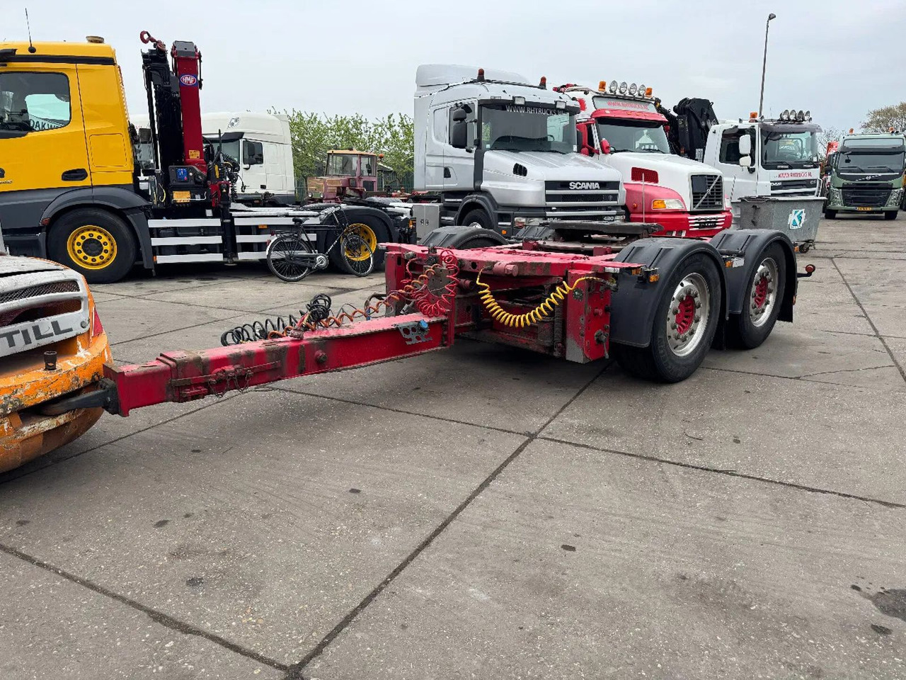 Krone ZZ 2X SAF AXLE UITSCHUIFBARE AANSLUITING - مقطورة دوللي: صور 2 Krone ZZ 2X SAF AXLE UITSCHUIFBARE AANSLUITING - مقطورة دوللي: صور 2