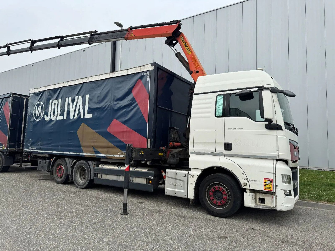 MAN TGX 26.480 6X2 - EURO 6 + PALFINGER PK20002 + RE - شاحنة كرين: صور 2 MAN TGX 26.480 6X2 - EURO 6 + PALFINGER PK20002 + RE - شاحنة كرين: صور 2