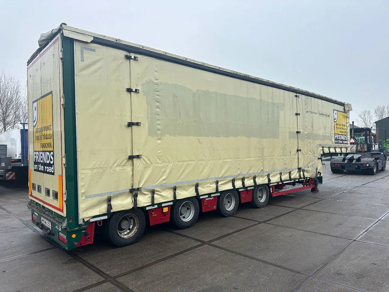 MEUSBURGER 4 axel steering, Double extendable up to 28 meters, extendable up to 3.2 meters, radio controlled, sliding roof - عربة مسطحة منخفضة نصف مقطورة: صور 3 MEUSBURGER 4 axel steering, Double extendable up to 28 meters, extendable up to 3.2 meters, radio controlled, sliding roof - عربة مسطحة منخفضة نصف مقطورة: صور 3