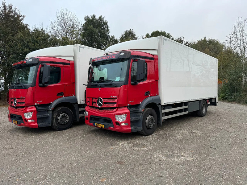Mercedes-Benz Antos 1927 4X2 4 UNITS EURO 6 DHOLLANDIA 2000 KG TÜV TILL 10-2025 - بصندوق مغلق شاحنة: صور 1 Mercedes-Benz Antos 1927 4X2 4 UNITS EURO 6 DHOLLANDIA 2000 KG TÜV TILL 10-2025 - بصندوق مغلق شاحنة: صور 1