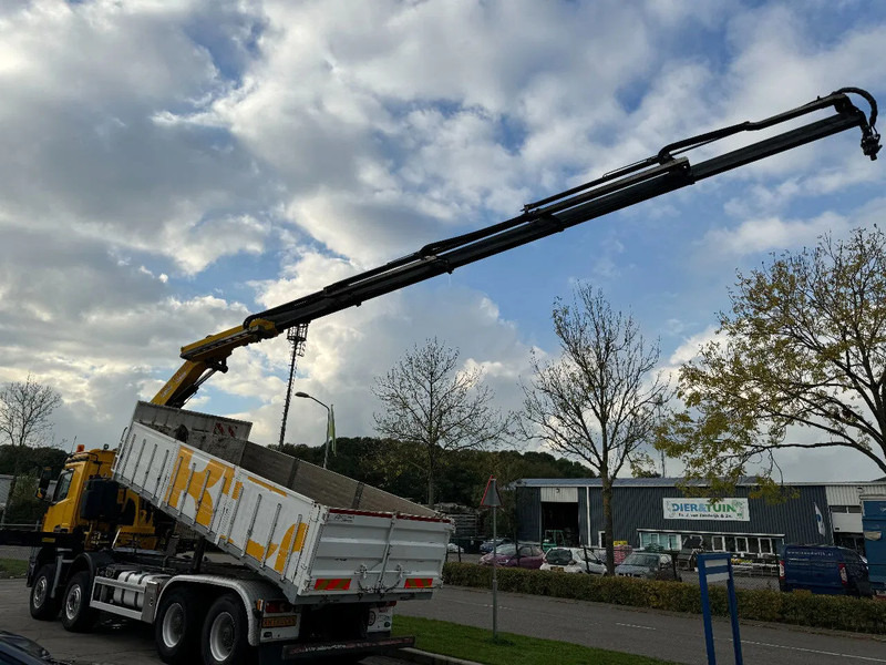 Mercedes-Benz Arocs 4448 8X4 + EURO 6 + FASSI F315 + REMOTE + KIPPER + STEERING AXLE - شاحنة كرين: صور 4 Mercedes-Benz Arocs 4448 8X4 + EURO 6 + FASSI F315 + REMOTE + KIPPER + STEERING AXLE - شاحنة كرين: صور 4