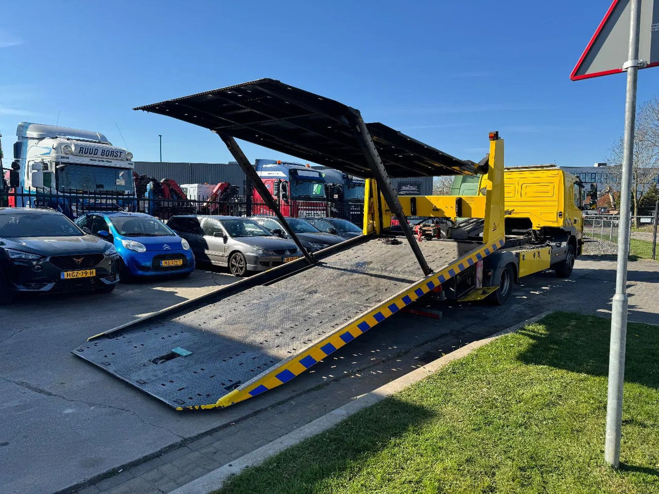 Mercedes-Benz Atego 1524 4X2 EURO 6 FALKOM DOUBLE DECK + WINCH - سيارة السحب للتصليح: صور 5 Mercedes-Benz Atego 1524 4X2 EURO 6 FALKOM DOUBLE DECK + WINCH - سيارة السحب للتصليح: صور 5
