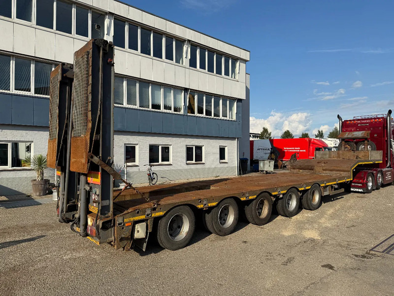 Nooteboom OSD85-05V, 3,3 M EXTENDABLE, 2 AXLE STEERING - عربة مسطحة منخفضة نصف مقطورة: صور 5 Nooteboom OSD85-05V, 3,3 M EXTENDABLE, 2 AXLE STEERING - عربة مسطحة منخفضة نصف مقطورة: صور 5