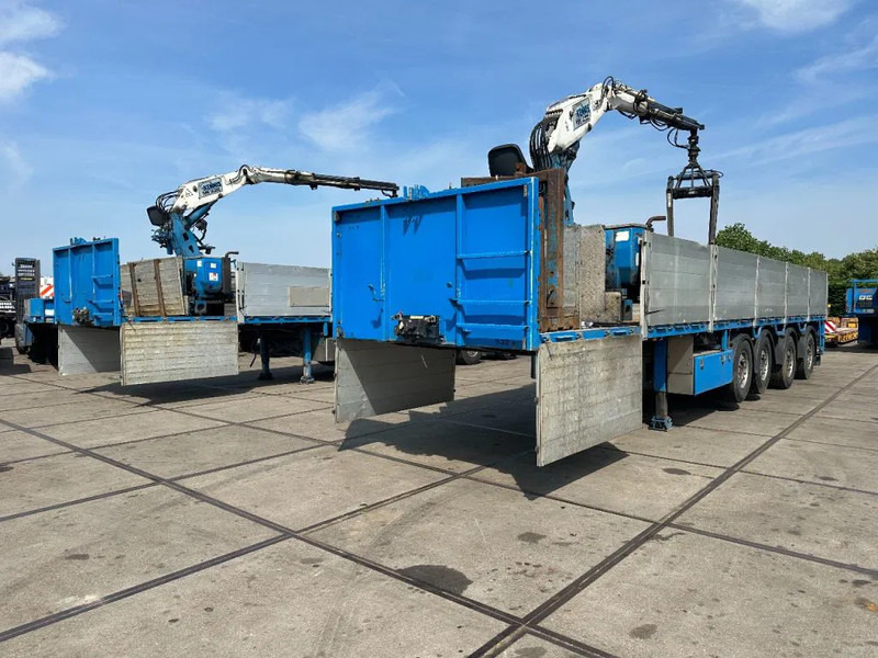 Pacton 4 X 4 ASSIGE MET KENNIS 14000 ROLLER KRAAN - نصف مقطورة مسطحة: صور 1 Pacton 4 X 4 ASSIGE MET KENNIS 14000 ROLLER KRAAN - نصف مقطورة مسطحة: صور 1