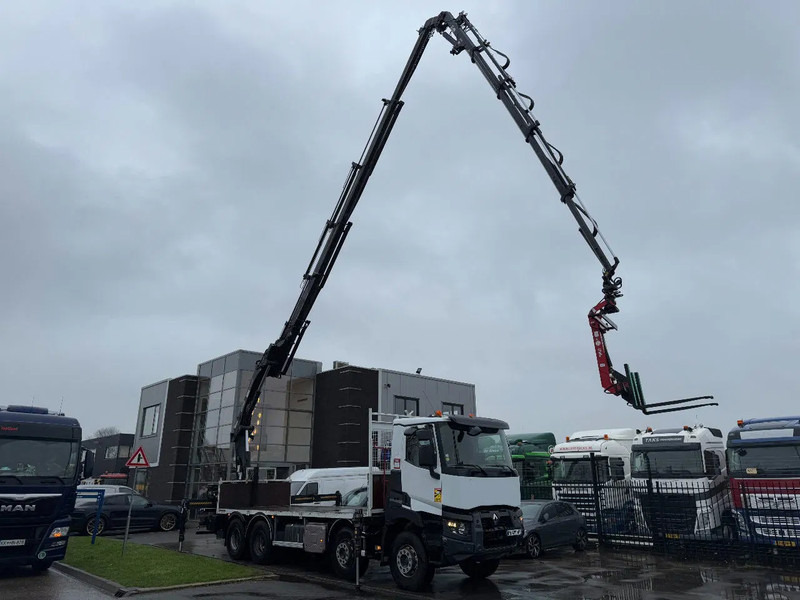 Renault C430 8X4 - EURO 6 + HIAB 288 E-5 + JIB 70X-4 + REMOTE + FULL STEEL SUSP. TÜV TILL 12-2025 - شاحنة كرين: صور 2 Renault C430 8X4 - EURO 6 + HIAB 288 E-5 + JIB 70X-4 + REMOTE + FULL STEEL SUSP. TÜV TILL 12-2025 - شاحنة كرين: صور 2