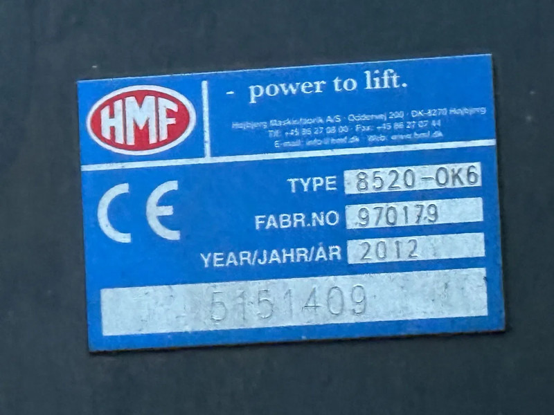 Scania G440 8X2 EURO 6 HMF 8520 + REMOTE CONTROL TWISTLOCKS - شاحنات مسطحة, شاحنة كرين: صور 5 Scania G440 8X2 EURO 6 HMF 8520 + REMOTE CONTROL TWISTLOCKS - شاحنات مسطحة, شاحنة كرين: صور 5