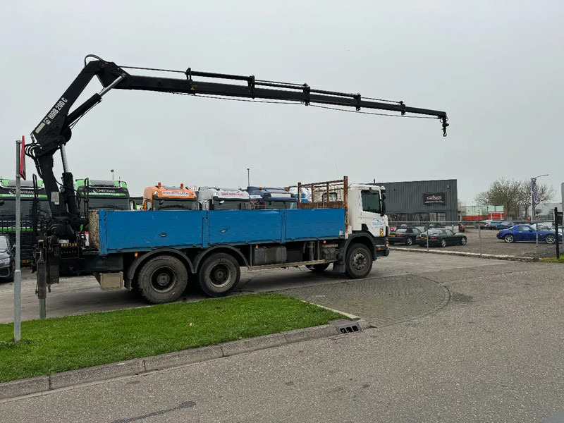 Scania P124-360 6X4 EURO 2 HIAB 200 C-5 ALL 2000 - شاحنات مسطحة, شاحنة كرين: صور 3 Scania P124-360 6X4 EURO 2 HIAB 200 C-5 ALL 2000 - شاحنات مسطحة, شاحنة كرين: صور 3