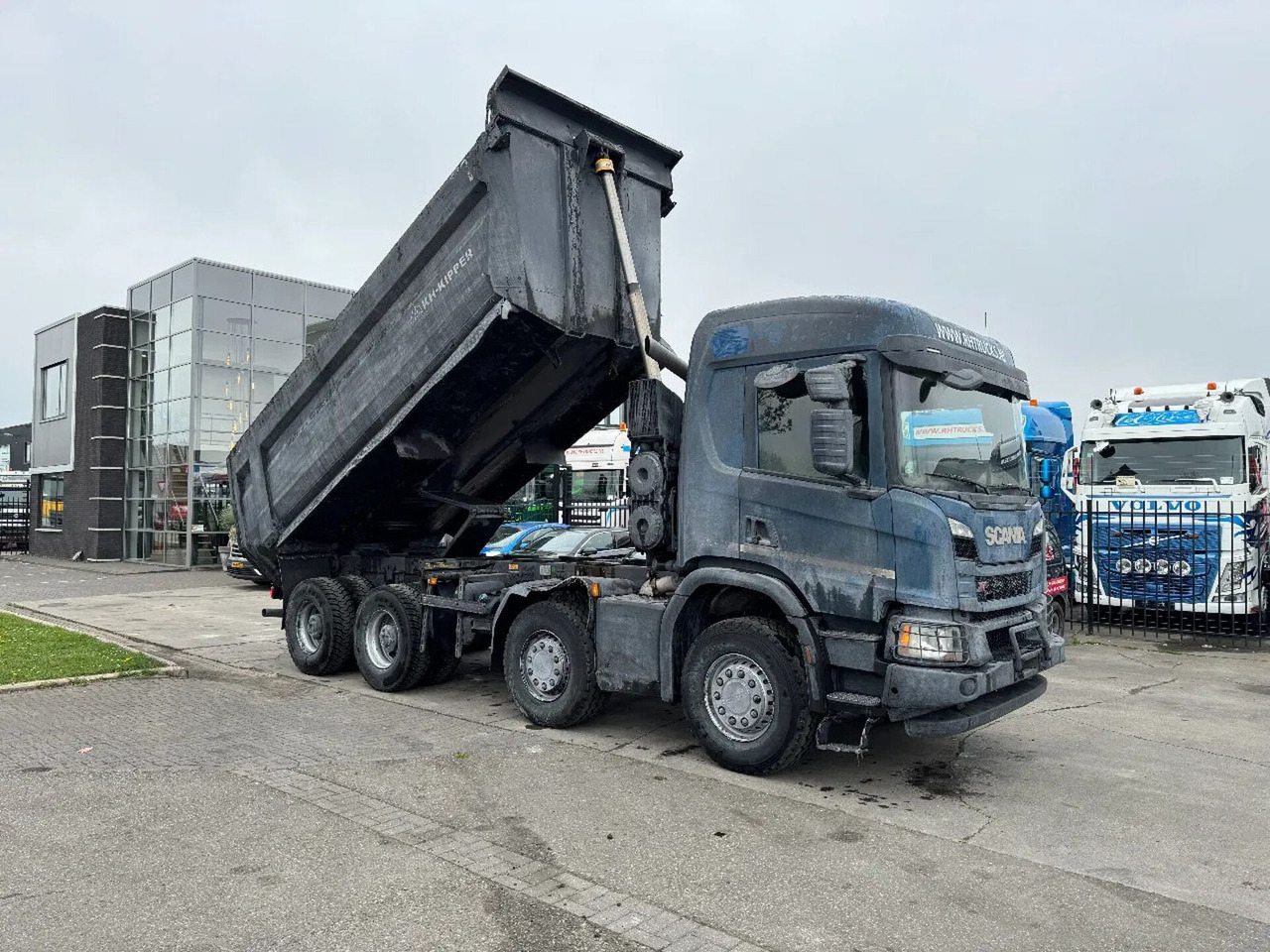 Scania P410 8X4 KH KIPPER FULL STEEL - قلابات: صور 1 Scania P410 8X4 KH KIPPER FULL STEEL - قلابات: صور 1